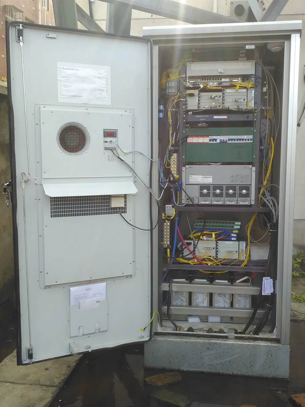 Unidade de Resfriamento de Painel de Controle Alimentada por AC para Enclosure Externo 1.5kw