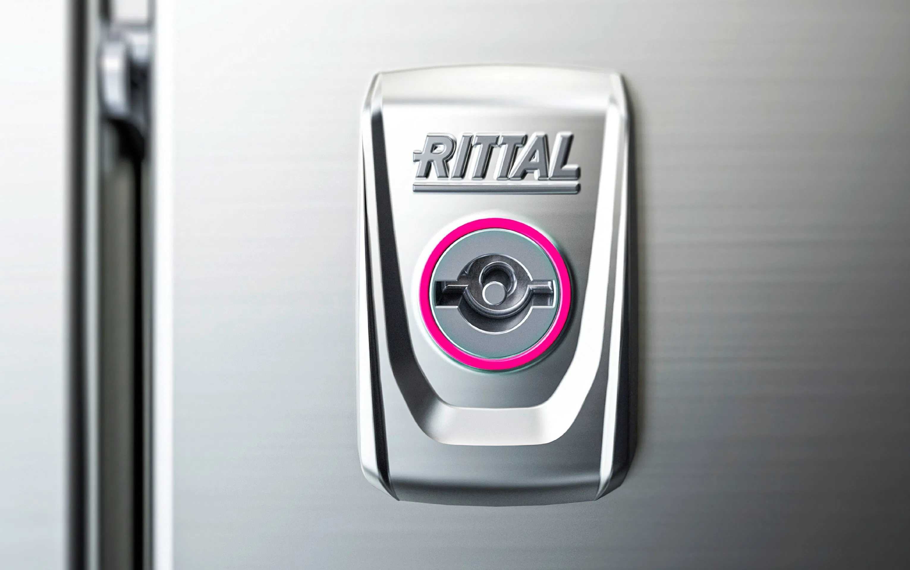 Armário Pintado Rittal com Tampa de Aço, Incluindo uma Placa de Cobertura Vedante. Classe de Proteção: IP 55