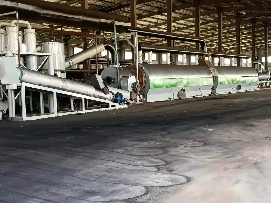 Instalação da planta de pirólise 7