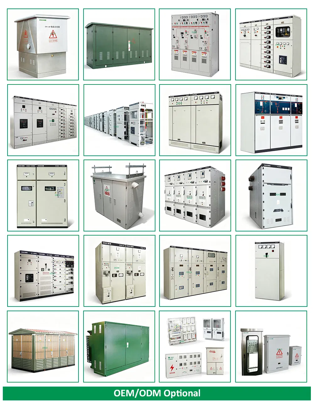 Gama de Produtos de Comutadores