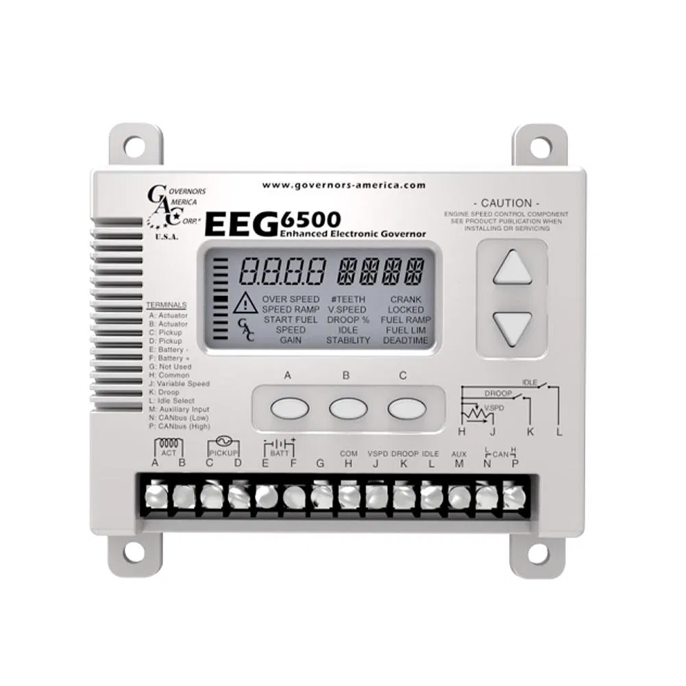 Controlador Eletrônico de Velocidade de Gerador Diesel Original EEG6500 Painel de Controle Genuíno Série GAC Alta Qualidade