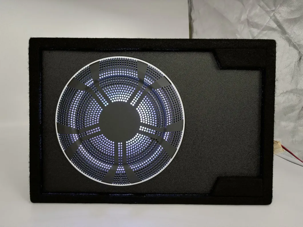 Design do Subwoofer Ativo