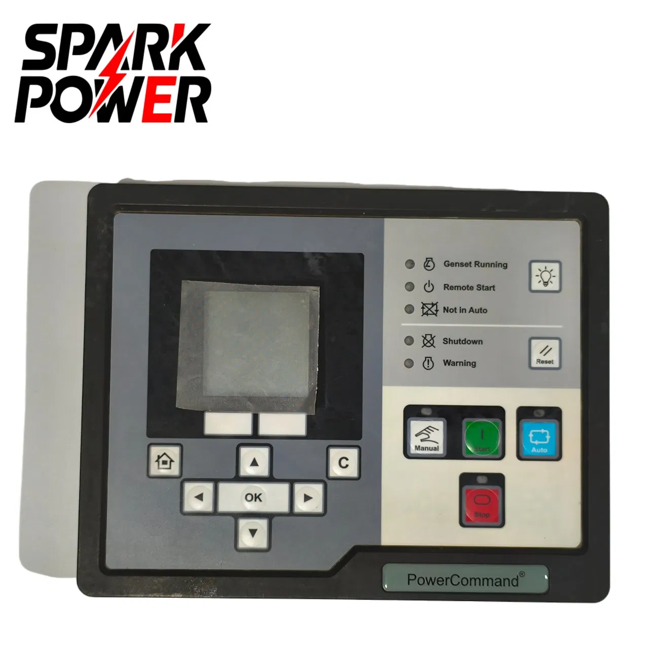 Placa de Monitoramento de Genset Diesel Industrial de Substituição HMI220 para Unidade de Gerador de Backup de Grande Potência