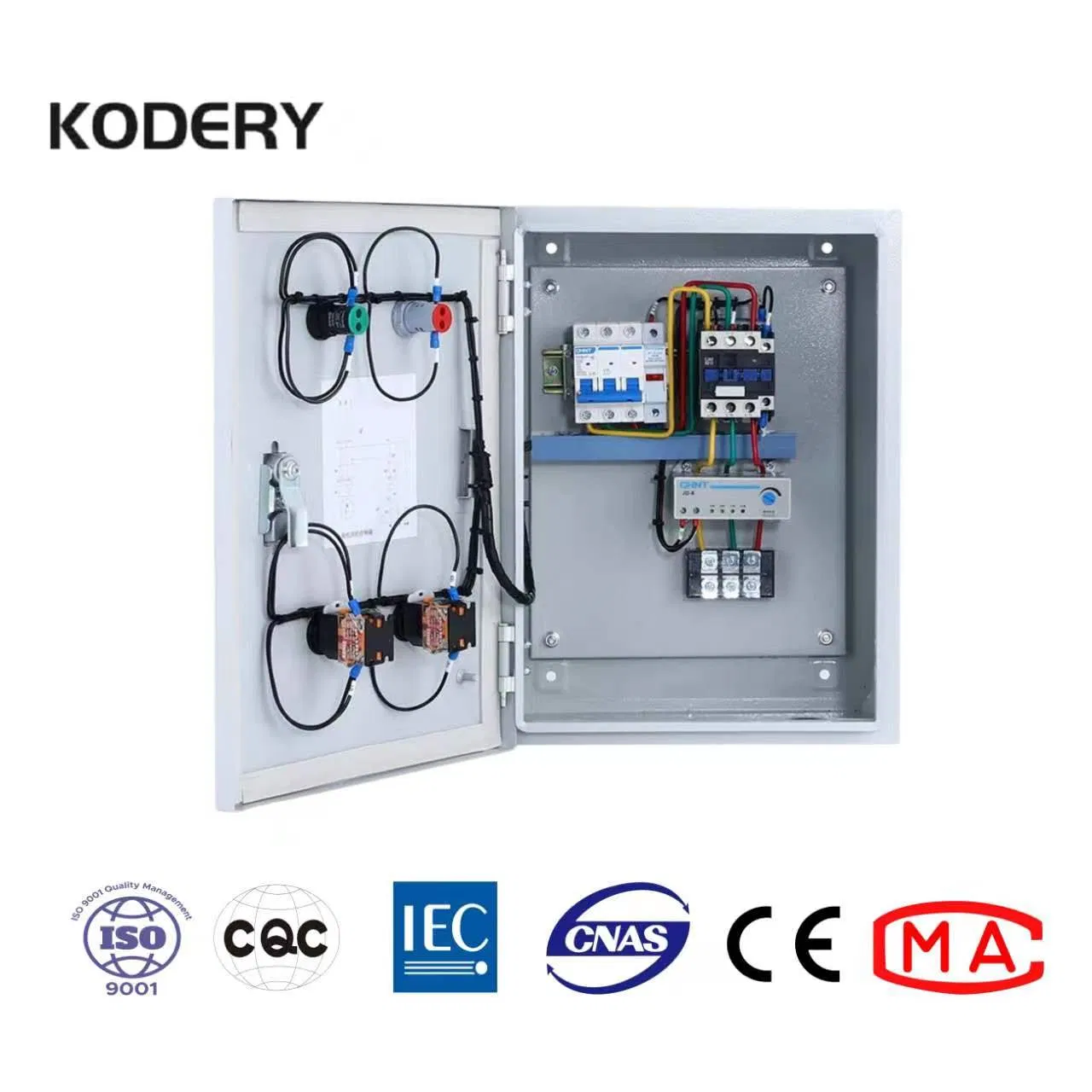 Painel de Distribuição Trifásico em Metal Kodery para Exterior Caixa de Junção Elétrica
