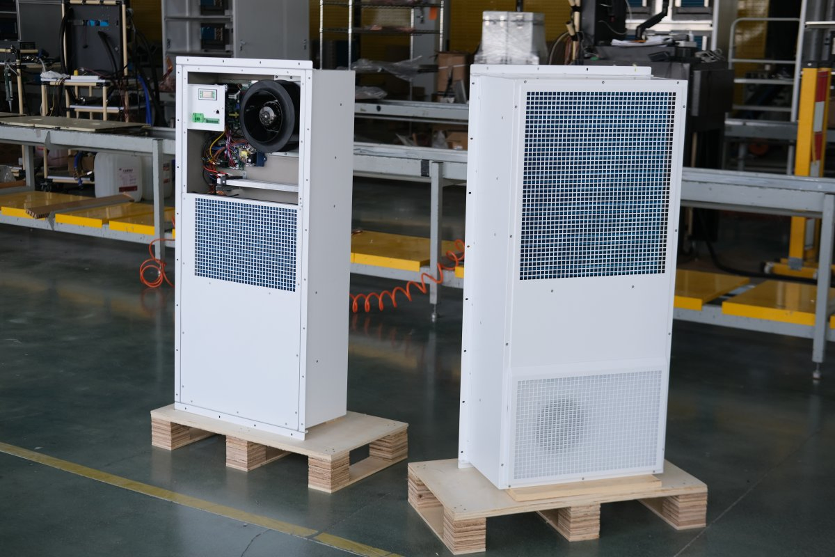 Unidade de Resfriamento de Ar Condicionado para Sala de Controle Externa Industrial IP55