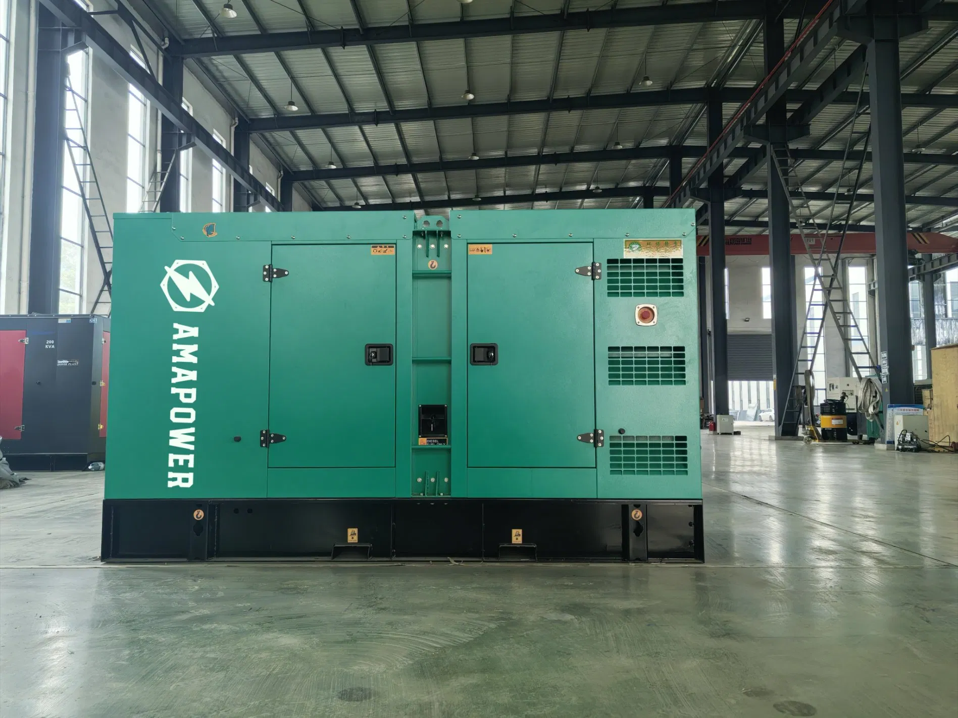 150kVA Gerador de Energia de Backup, Painel de Controle Comap, 110V-690V