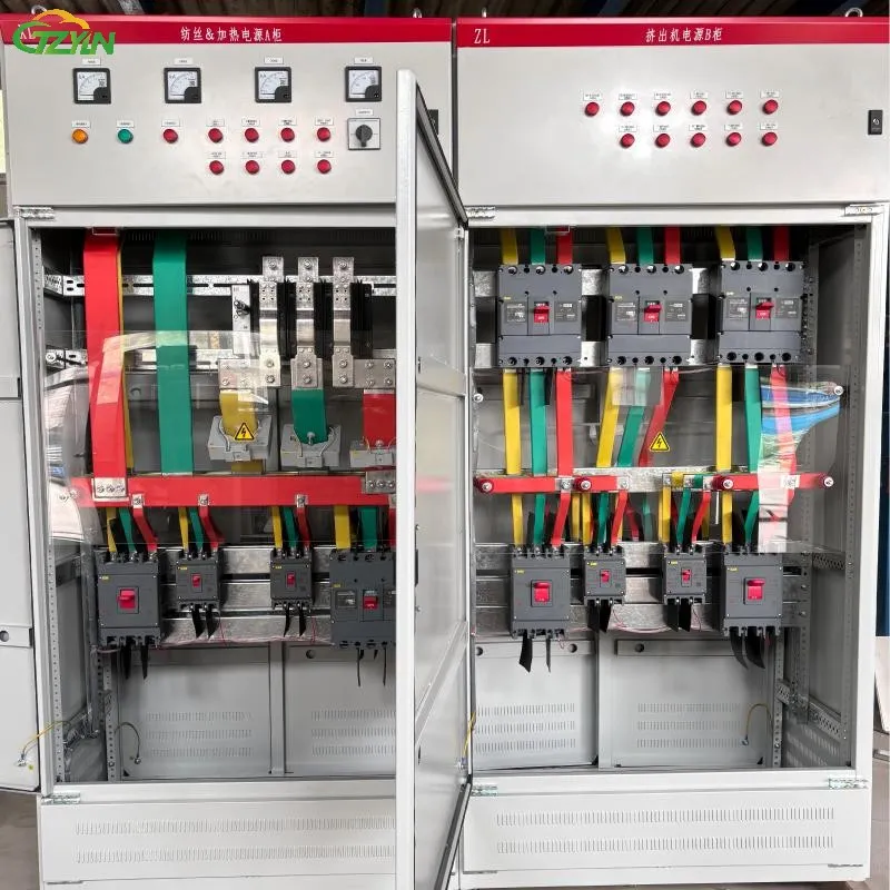 Conjunto Completo de Painéis Elétricos de Distribuição de Energia Industrial