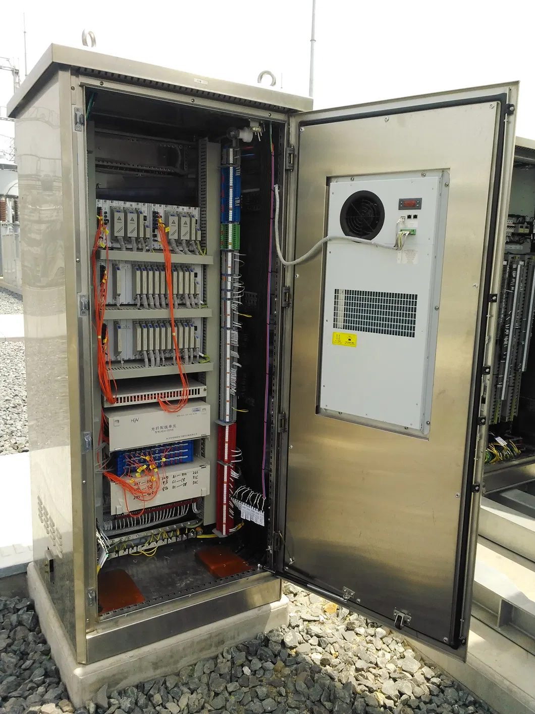 Unidade de Resfriamento de Painel de Controle Alimentada por AC para Enclosure Externo 1.5kw