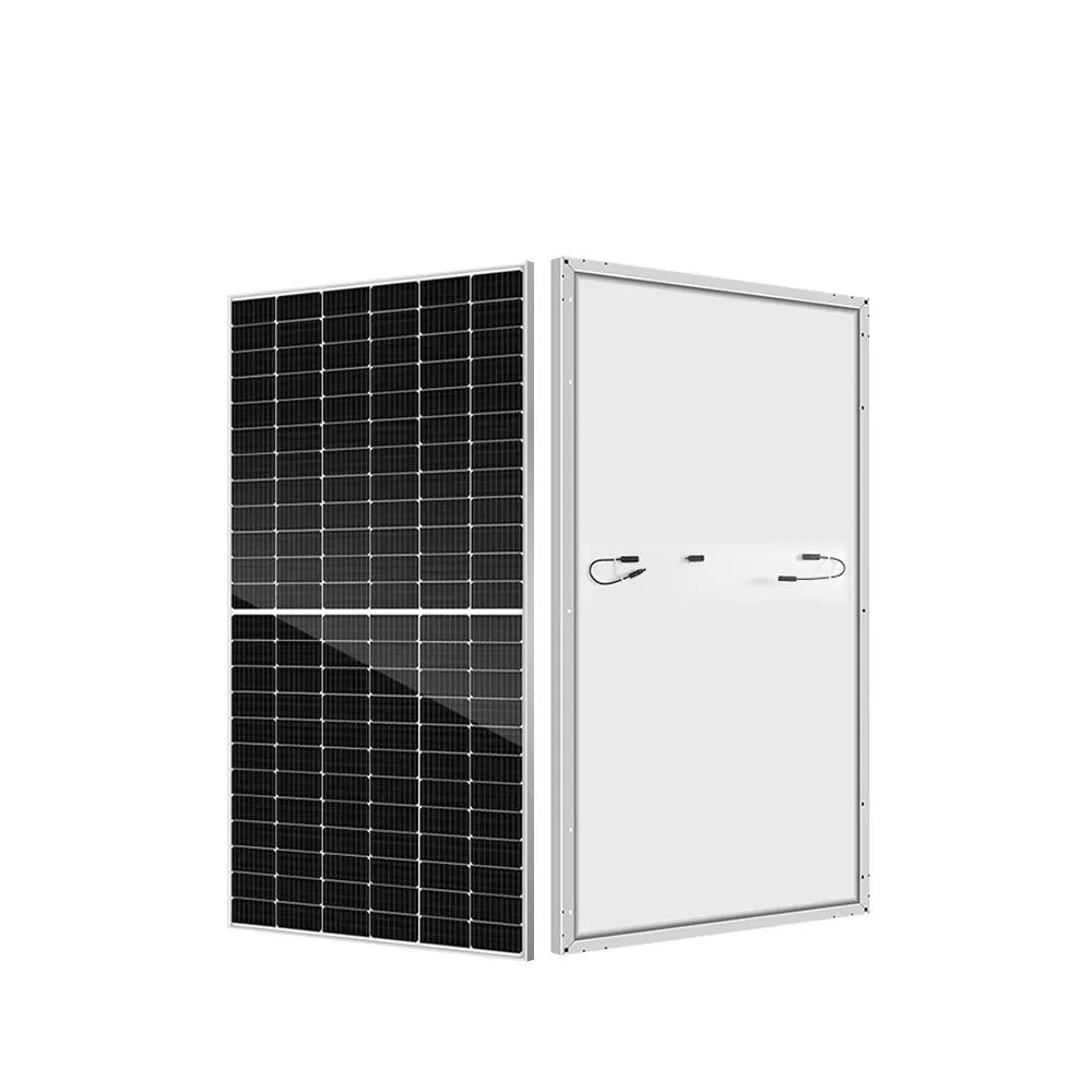 Fonte de Alimentação de Backup Módulo Solar Fotovoltaico 300W 400W 500W 600W Painel Solar de Meio Célula PERC
