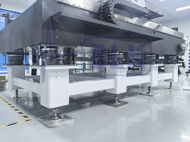 Selecting vibration isolators for marble motion platforms