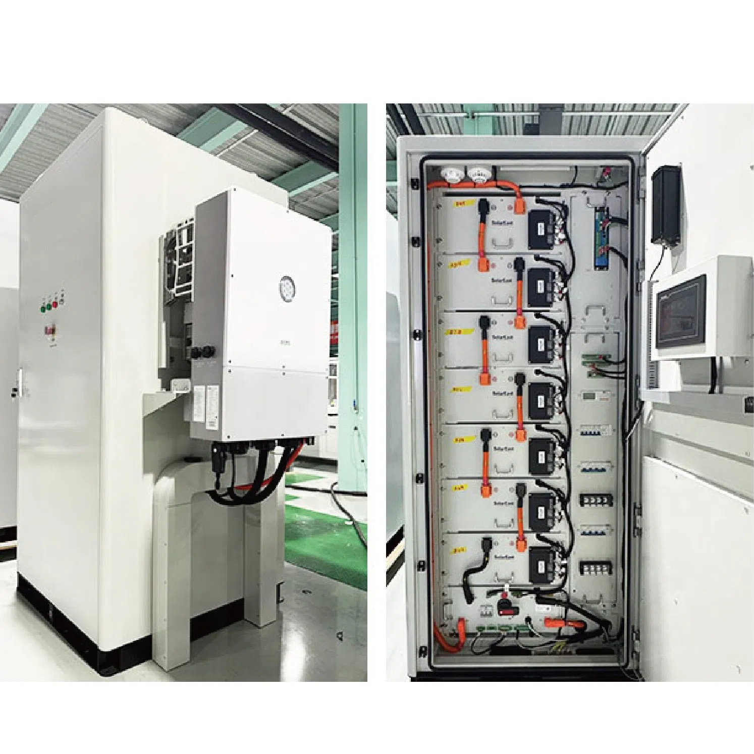 100kwh 200kwh نظام تخزين الطاقة ببطاريات الليثيوم في حاويات خارجية للمشاريع الصغيرة والتجارية