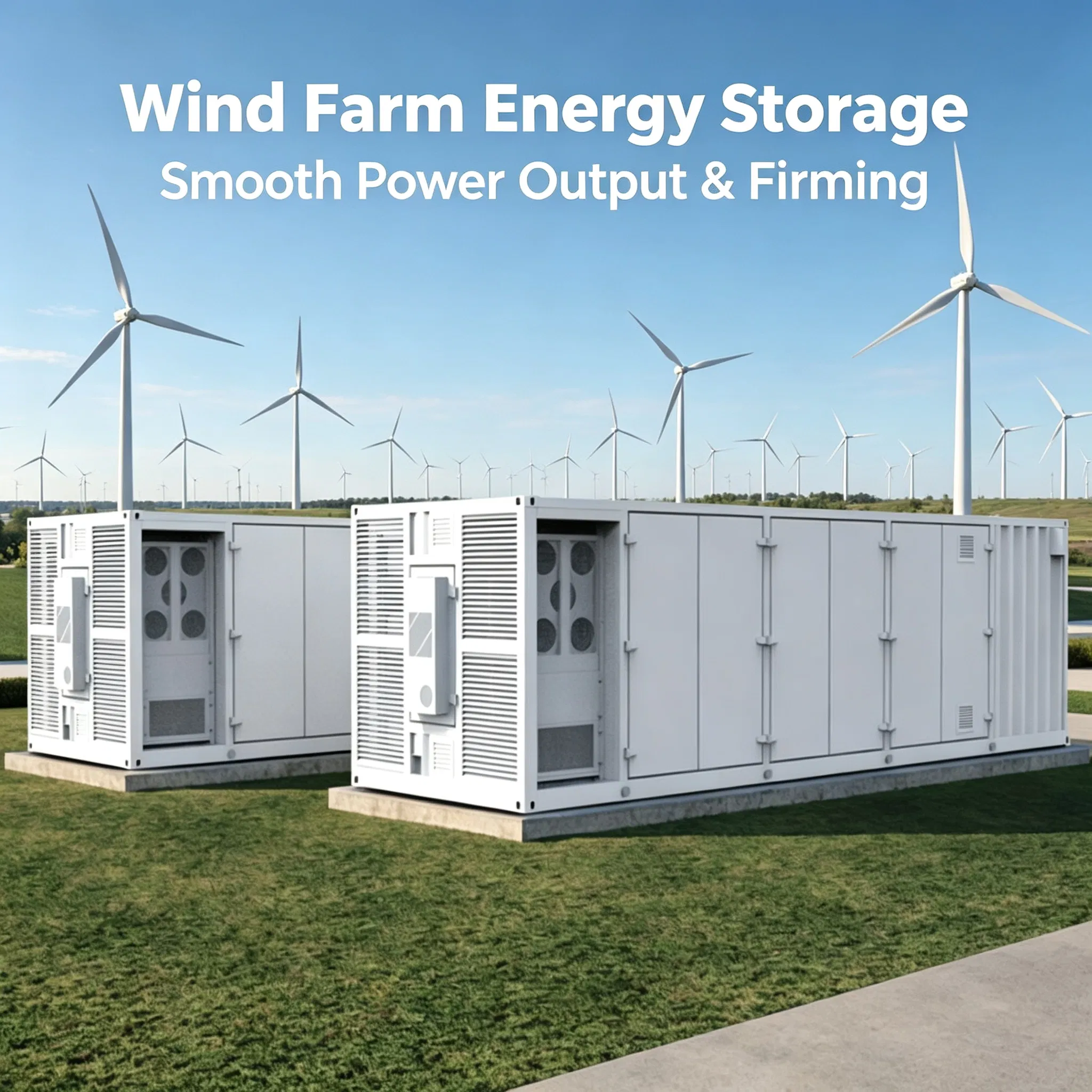 حاوية بيس 2mwh LiFePO4 بطارية ليثيوم 1mwh 1MW 5MW 10MW نظام تخزين الطاقة الشمسية الهجينة