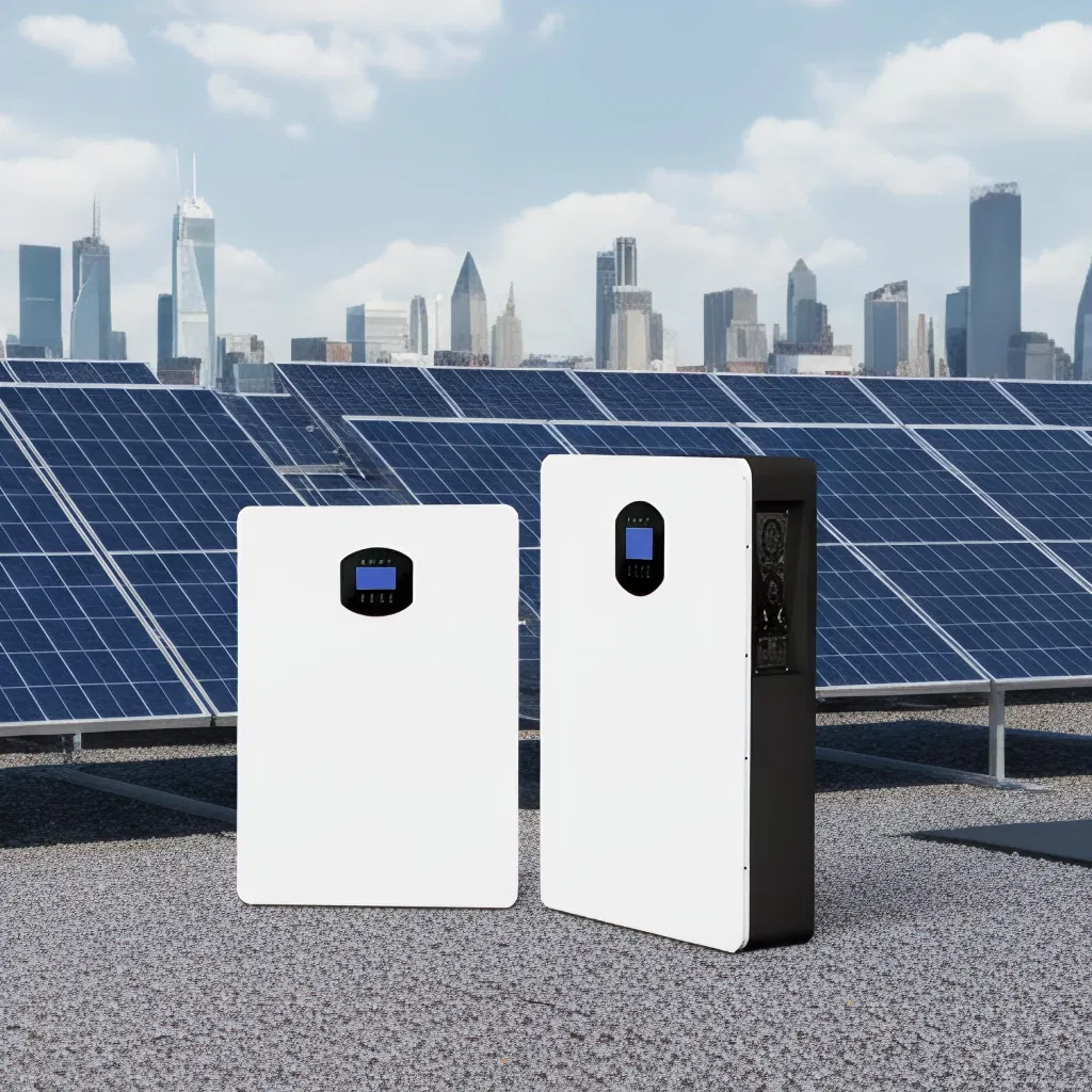 غلاو Kf1-CD1 5kwh نظام تخزين الطاقة المنزلي الهجين المثبت على الحائط للألواح الشمسية بطارية ليثيوم
