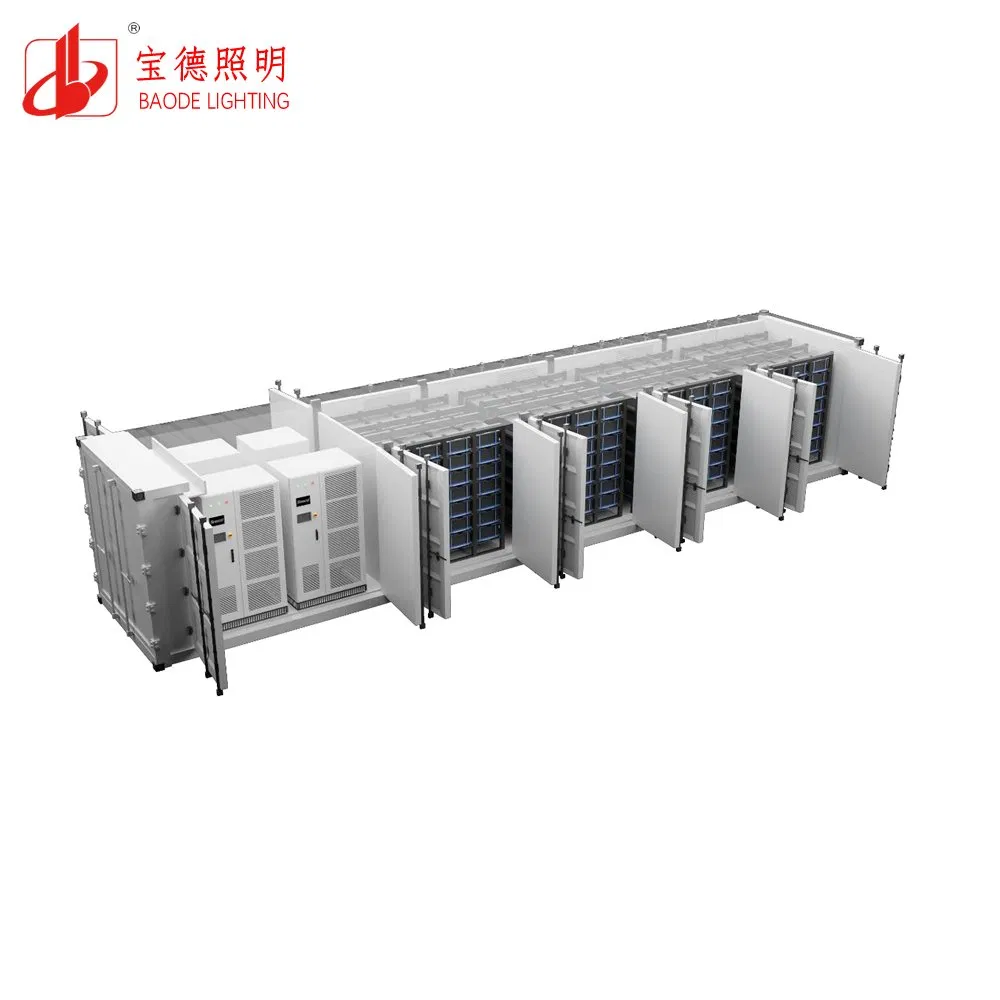 5mwh 40-Foot نظام تخزين الطاقة التجاري والصناعي المعبأ بالحاويات مع بطاريات ليثيوم