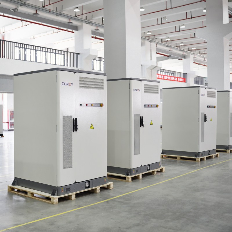 تخزين 105kw 215kwh نظام بطارية حاوية صناعية تجارية عالية الجهد 105kw بيس للطاقة الشمسية