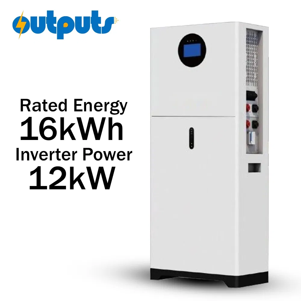 بطارية تخزين الطاقة المنزلية الكبيرة السعة 16kwh الكل في واحد بيس 51.2V 314ah ليثيوم LiFePO4 لنظام الطاقة الشمسية