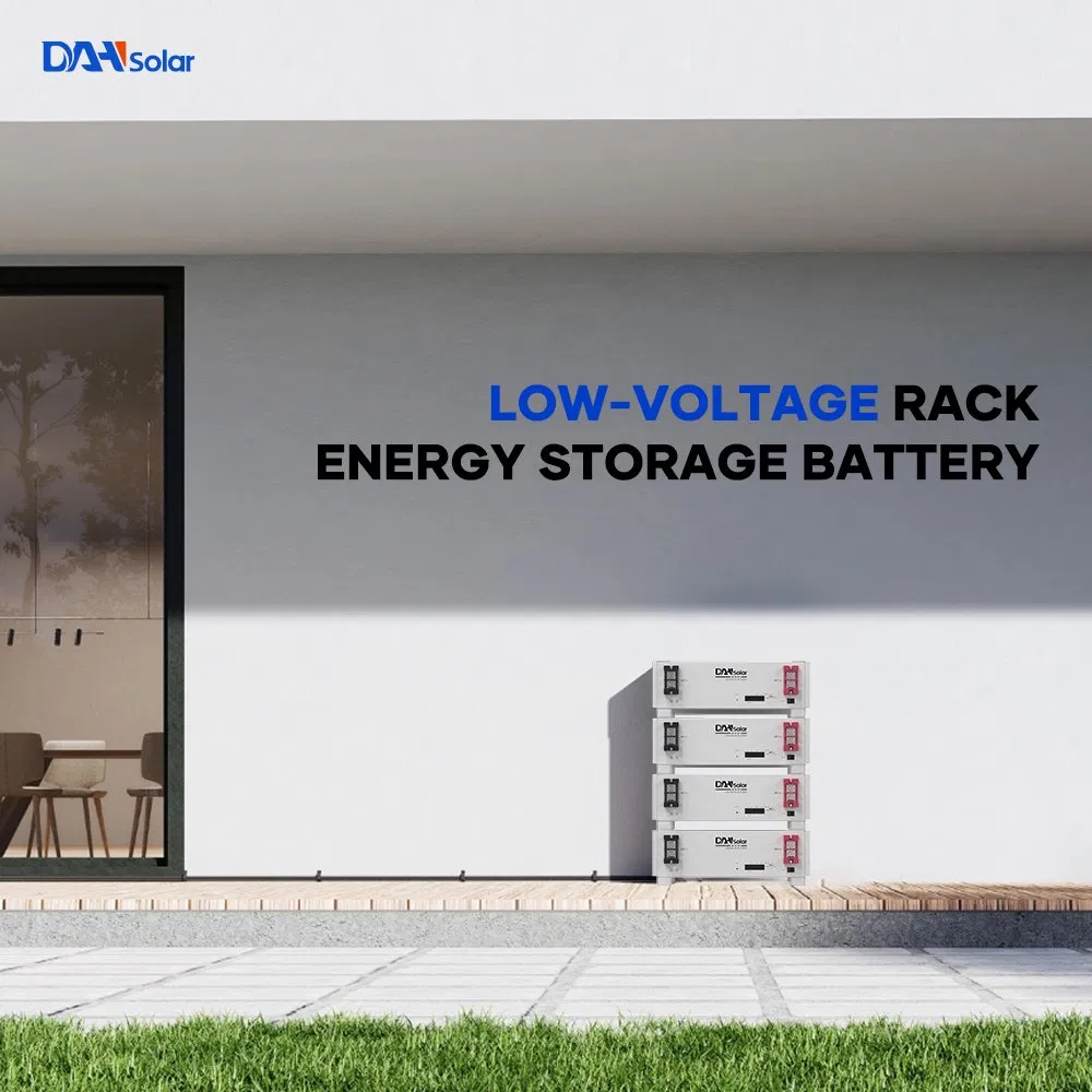 تخزين الطاقة الشمسية المنزلية 10kwh 48V 100ah 200ah 300ah بطارية ليثيوم مثبتة على الرف