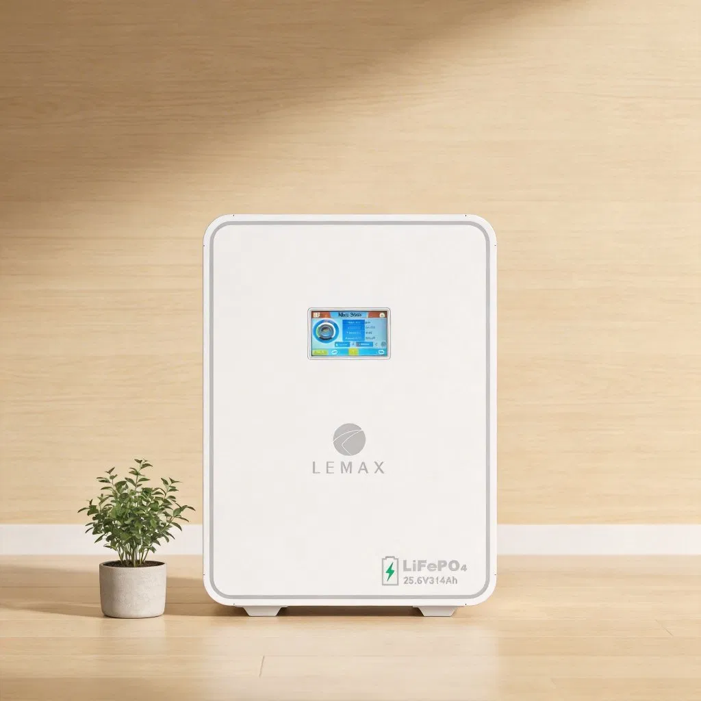 بطارية تخزين الطاقة الشمسية الاحتياطية المتجددة 8kwh 25.6V 314ah لنظام تخزين الطاقة السكنية