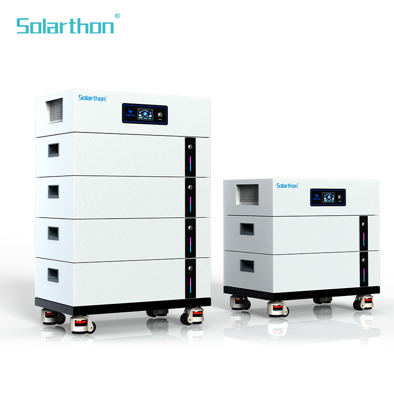 محطة طاقة شمسية بسعة عالية بطارية ليثيوم 20kwh حل تخزين طاقة منخفض الجهد