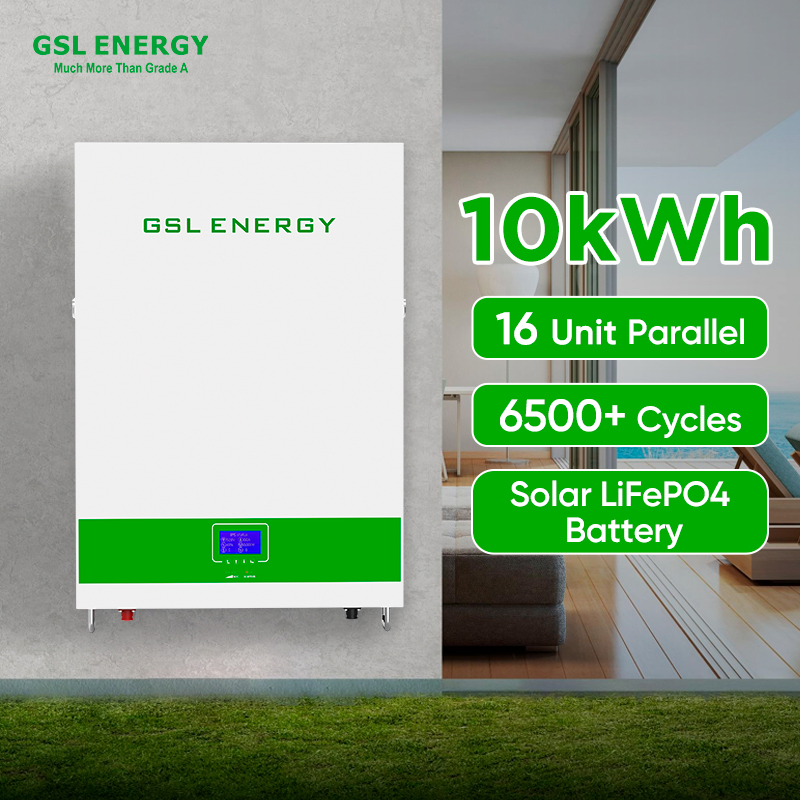 بطاريات تخزين الطاقة الشمسية 48V 100ah 200ah 5kw 10kw مجموعة بطاريات ليثيوم للطاقة الشمسية لنظام الطاقة الشمسية خارج الشبكة