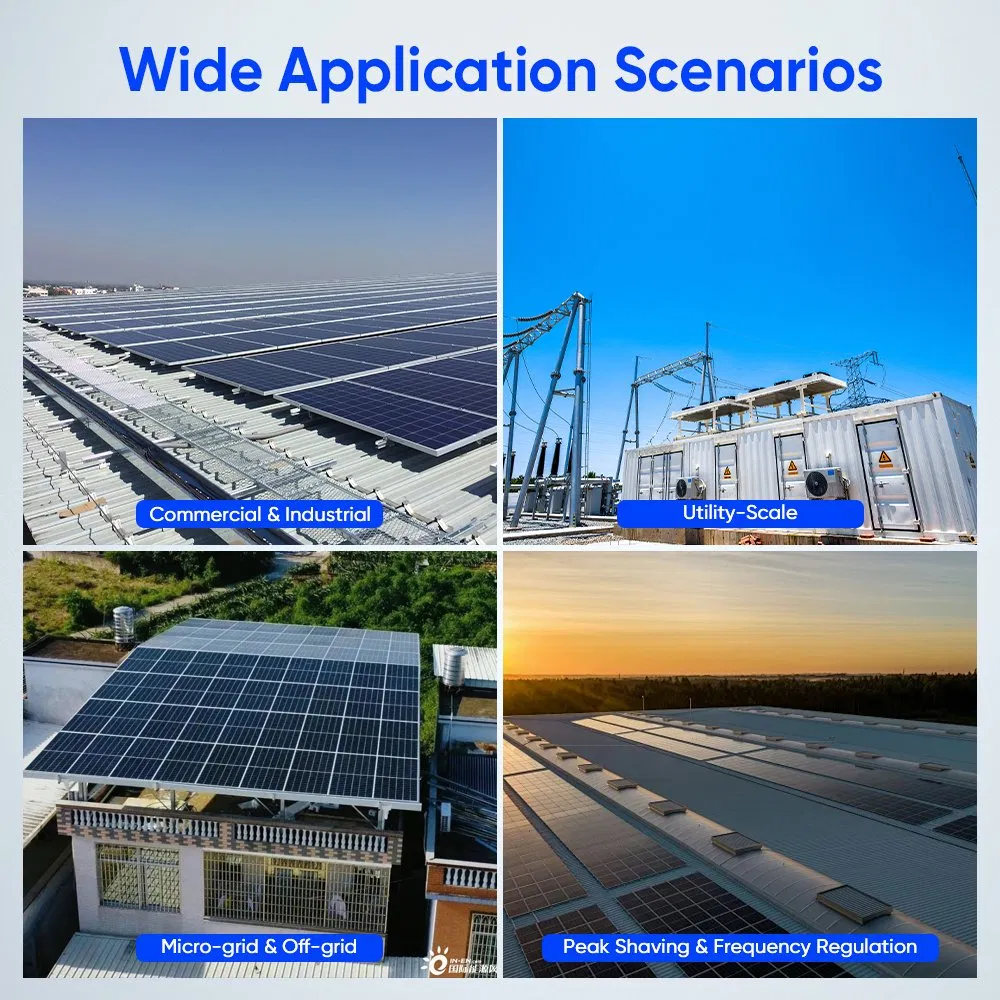 نظام تخزين آمن عالي 1500kw 3000kwh حاوية بطارية ليثيوم للطاقة الشمسية التجارية