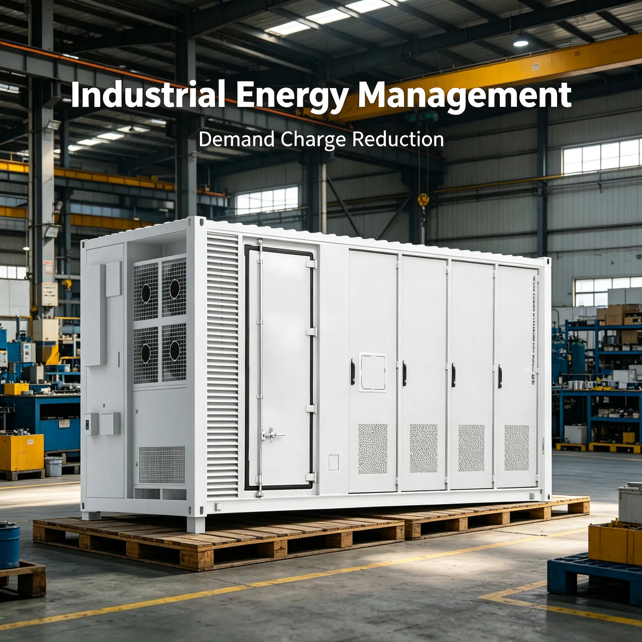 حاوية بيس 2mwh LiFePO4 بطارية ليثيوم 1mwh 1MW 5MW 10MW نظام تخزين الطاقة الشمسية الهجينة