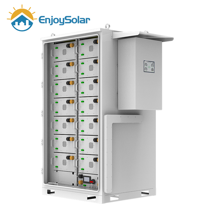 جميع في واحد 100kwh 200kwh 300kh الطاقة الشمسية LiFePO4 حزمة بطارية ليثيوم في IP55 جميع في واحد خزانة خارجية للاستخدام في نظام تخزين الطاقة الشمسية التجارية