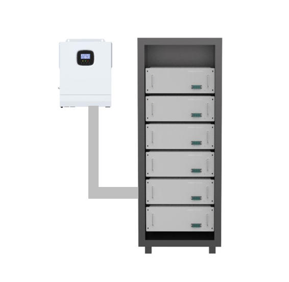 بطارية تخزين الطاقة المثبتة على الرف 51.2V 50ah 2560wh LiFePO4 Zn51250-R الطاقة الشمسية