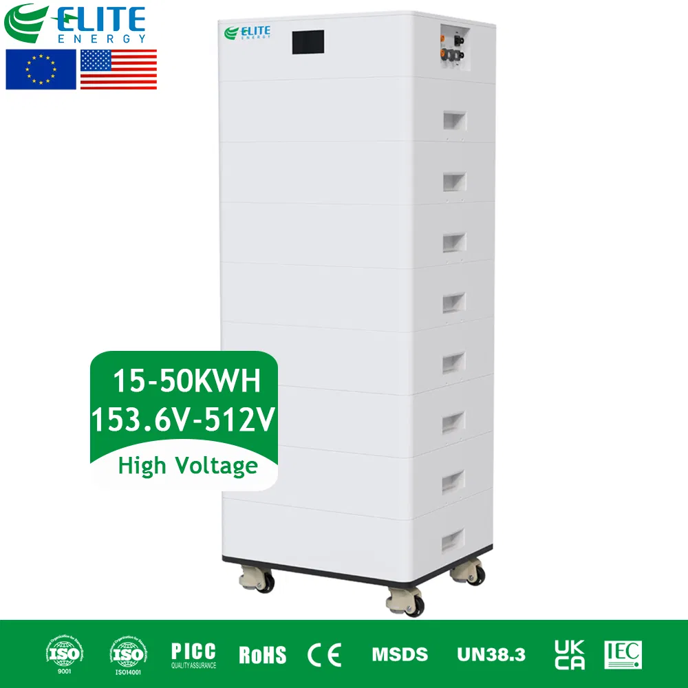 15kwh 20kwh 30kwh 40kwh 50kwh نظام تخزين الطاقة الشمسية المنزلية عالي الجهد القابل للتكديس 48V 100ah LiFePO4 حزمة بطارية ليثيوم أيون