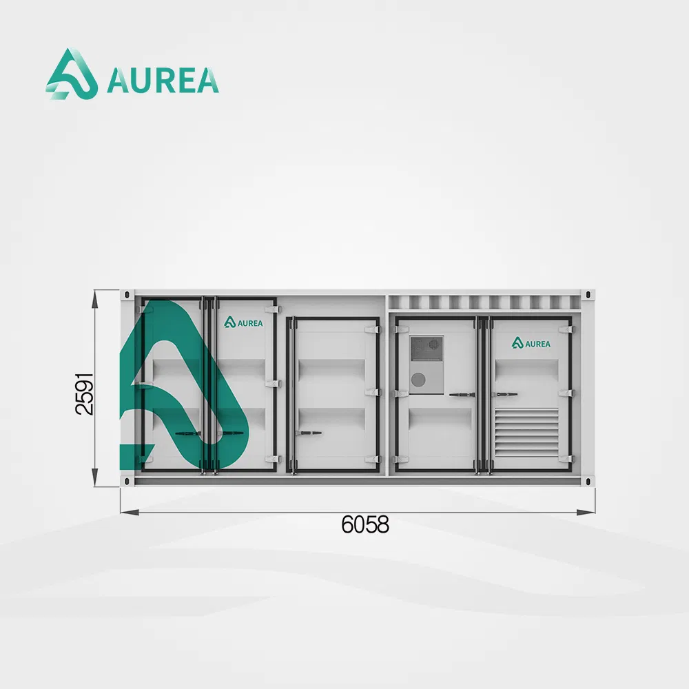 أوريا 500kwh 1mwh 2mwh نظام تخزين الطاقة الشمسية الحاوي الصناعي 20FT 40FT نظام إدارة الطاقة 1MW نظام التبريد السائل للطاقة الشمسية