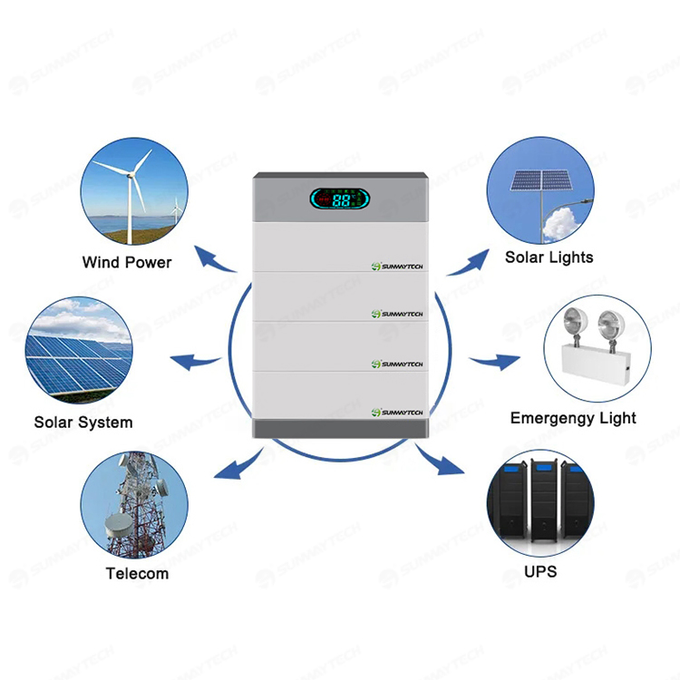 بطاريات سونواي القابلة للتكديس ليثيوم عالية الجهد 10kwh 20kwh LiFePO4 بطارية تخزين الطاقة الشمسية