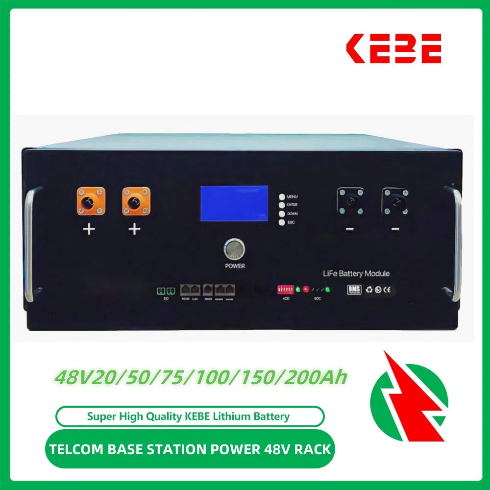 تركيب على الرف 48V 51.2V 100ah 5120wh تخزين الطاقة الشمسية المنزلية LiFePO4 البطاريات