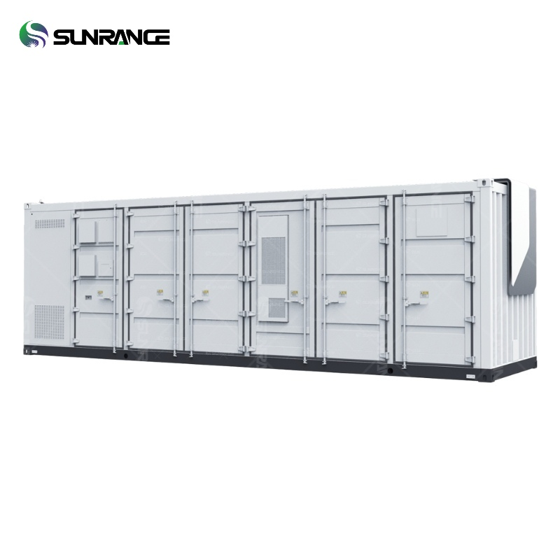 نظام الطاقة الشمسية الهجين الكامل خارج الشبكة من صن رينج 1MW 2mwh تخزين البطارية في حاوية نظام طاقة متكامل تبريد سائل