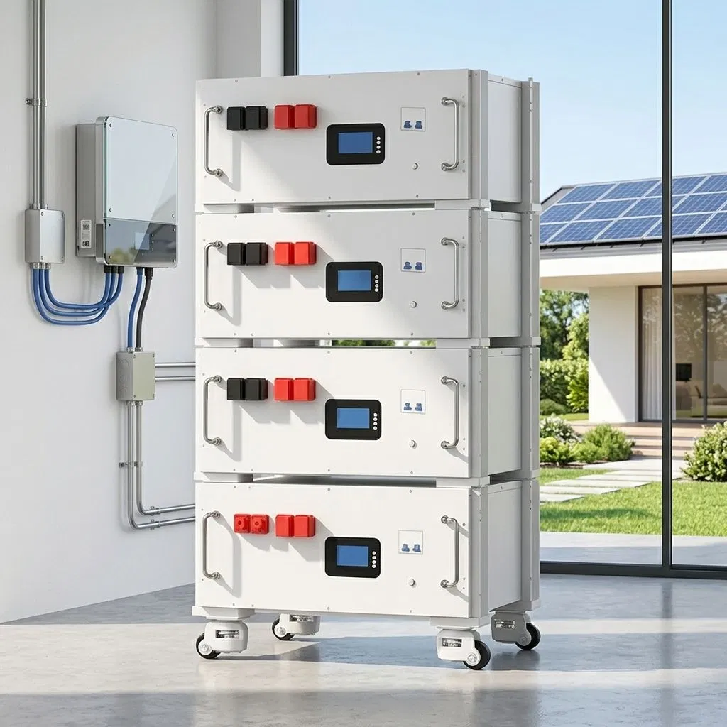 51.2V 400ah 1p16s 20.48kwh نظام تخزين الطاقة الشمسية المثبت على الرف ببطارية ليثيوم Battery100ah 300ah 500ah 25kwh لأدوات الطاقة
