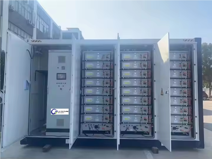 LiFePO4 حاوية البطارية 400V 500kw 1mwh 1000kwh 1200kwh نظام تخزين الطاقة بالبطاريات المعبأة التجارية