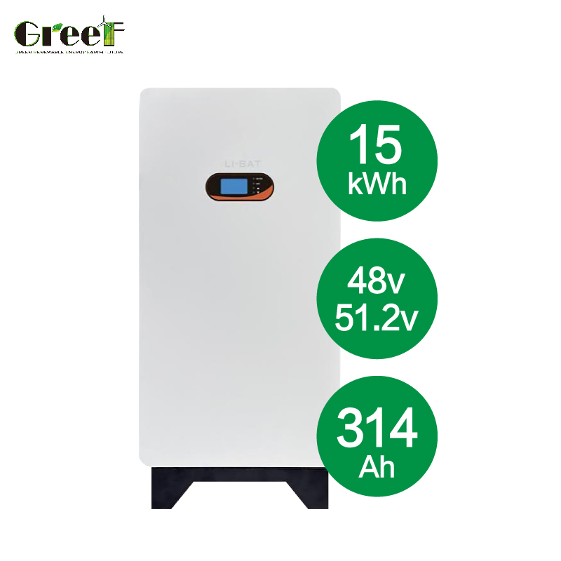 15kwh بطارية ليثيوم أيون منخفضة الجهد لنظام الطاقة المنزلية من الرياح والطاقة الشمسية والهجين خارج الشبكة