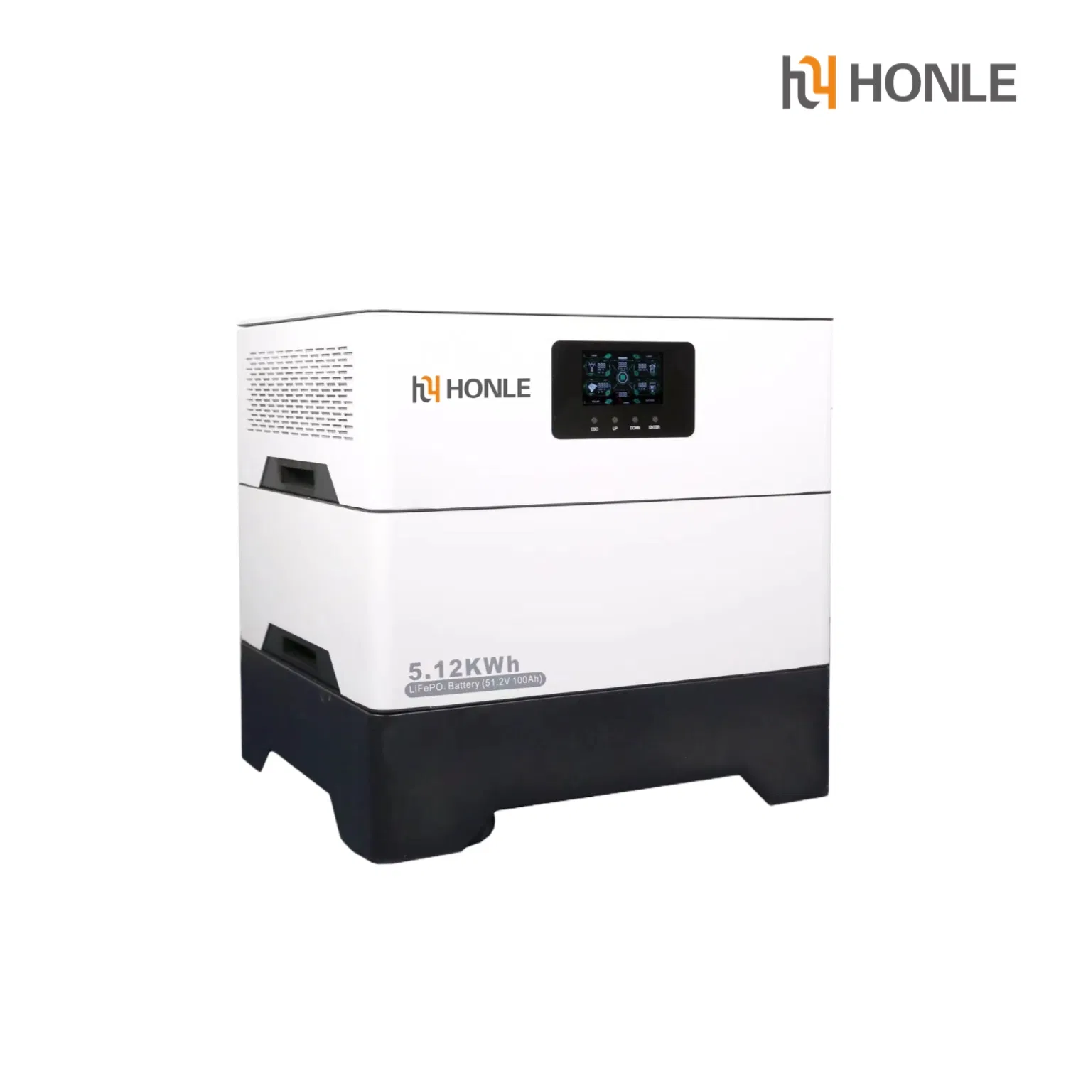 بطارية ليثيوم الشمسية هونلي LiFePO4 بطارية مكدسة 51.2V 20kwh 15kwh 10kwh بطارية تخزين الطاقة الشمسية ليثيوم مع عاكس هجين