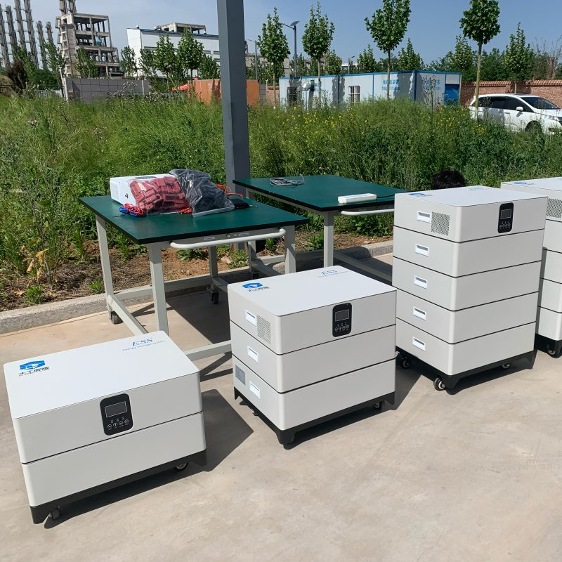 نظام تخزين الطاقة المنزلية مع بطارية ليثيوم شاملة 5kwh 10kwh 15kwh 20kwh وعاكس خارج الشبكة 6kw 10kw