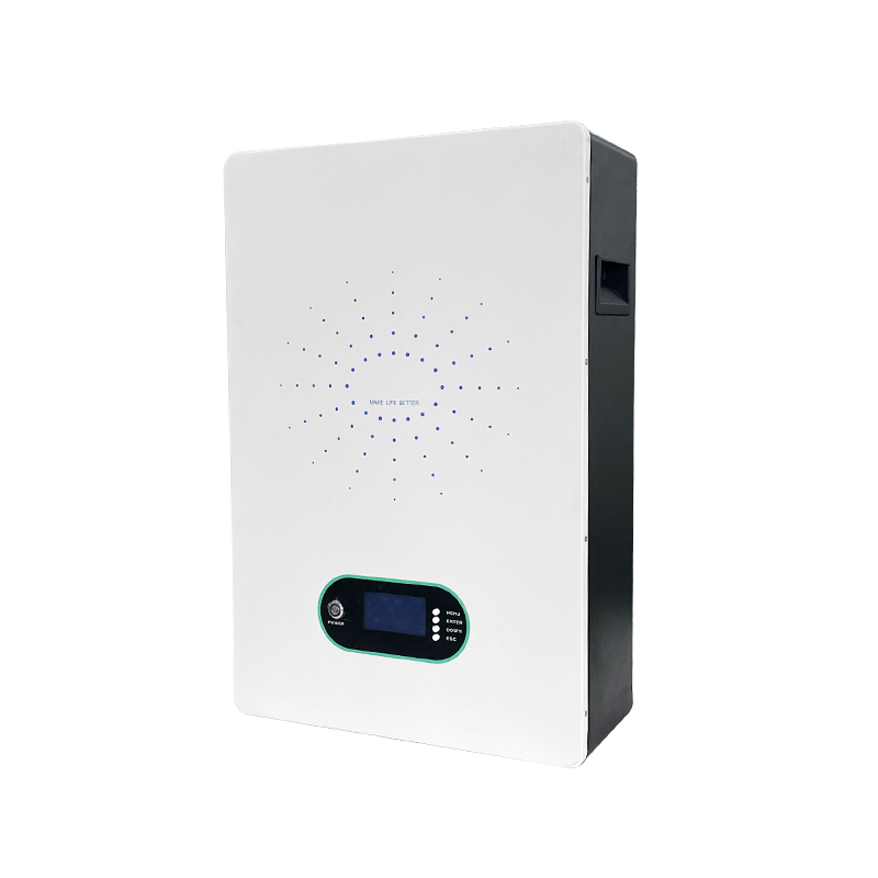 5kwh نظام التخزين الشمسي 51.2V 100ah بطاريات تخزين الطاقة LiFePO4 الطاقة المثبتة على الحائط