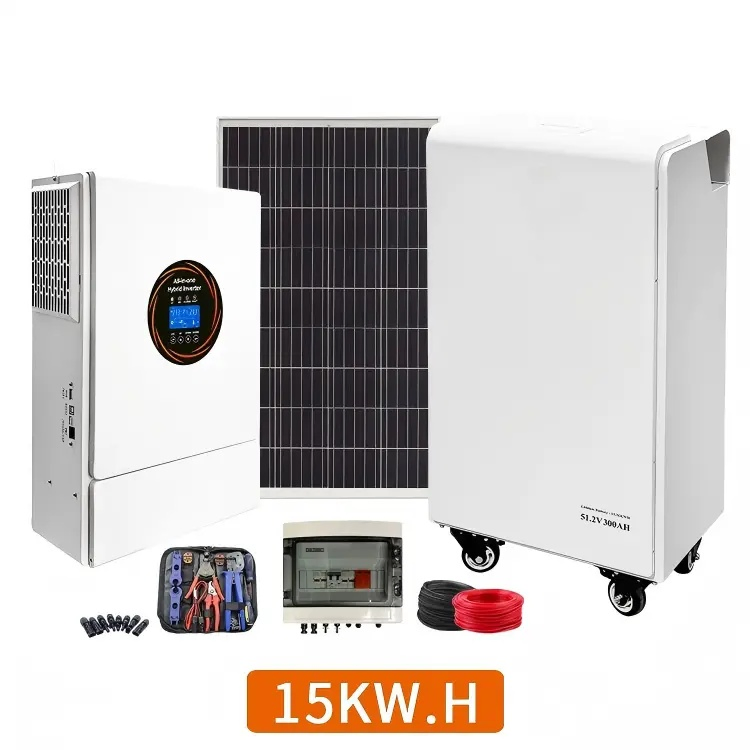 محطة طاقة شاملة 2.5kwh 8kw بطارية تخزين الطاقة الشمسية خارج الشبكة