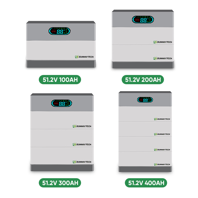 بطاريات سونواي القابلة للتكديس ليثيوم عالية الجهد 10kwh 20kwh LiFePO4 بطارية تخزين الطاقة الشمسية