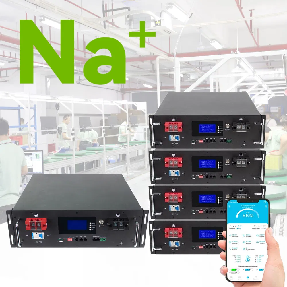 مصنع مباشر 48V 200ah 9.6kwh 10kwh بطارية أيون الصوديوم المثبتة على الرف خارج الشبكة بطارية الطاقة الشمسية بطارية تخزين الطاقة المنزلية مع يمكن RS485 واي فاي لنظام الطاقة الشمسية