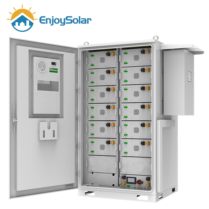 خزانة بطارية ليثيوم أيون الشمسية 100kwh 200kwh مع خلية بطارية إيف 3.2V 280ah 314ah LiFePO4 لنظام تخزين الطاقة الشمسية التجارية