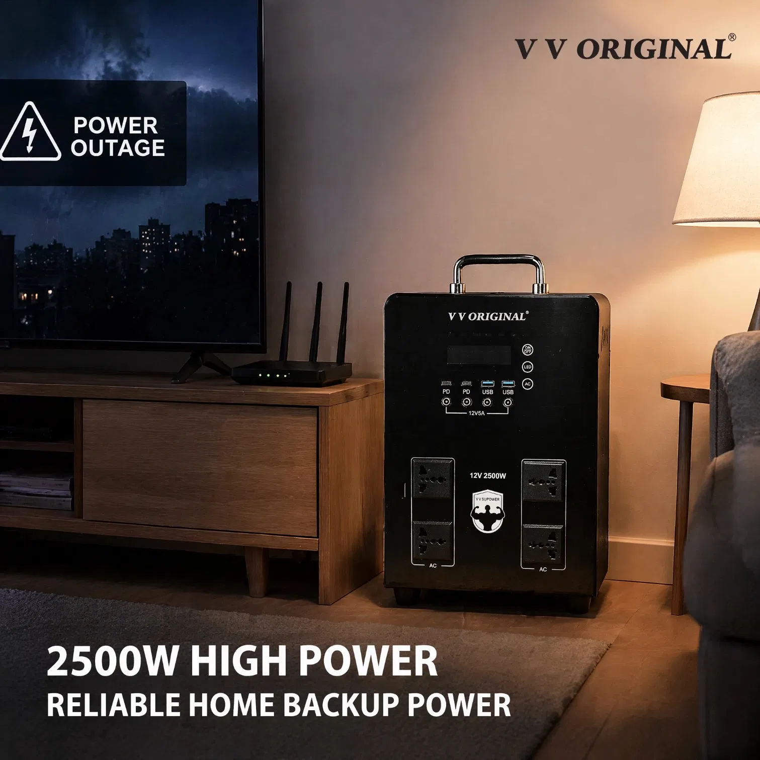 بطارية حمض الرصاص العميقة عالية السعة 12V/24V 3850W حل طاقة احتياطي للمنزل