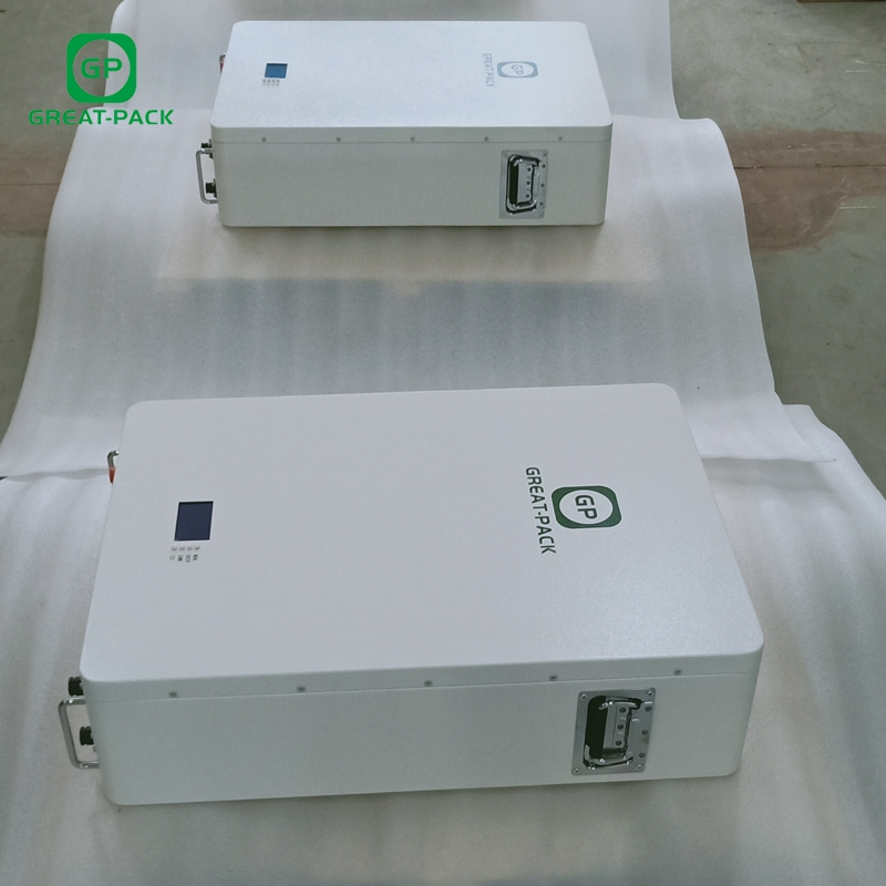 5kwh 10kwh تخزين الطاقة أيون الليثيوم باول للطاقة مثبت على الحائط LiFePO4 بطارية شمسية