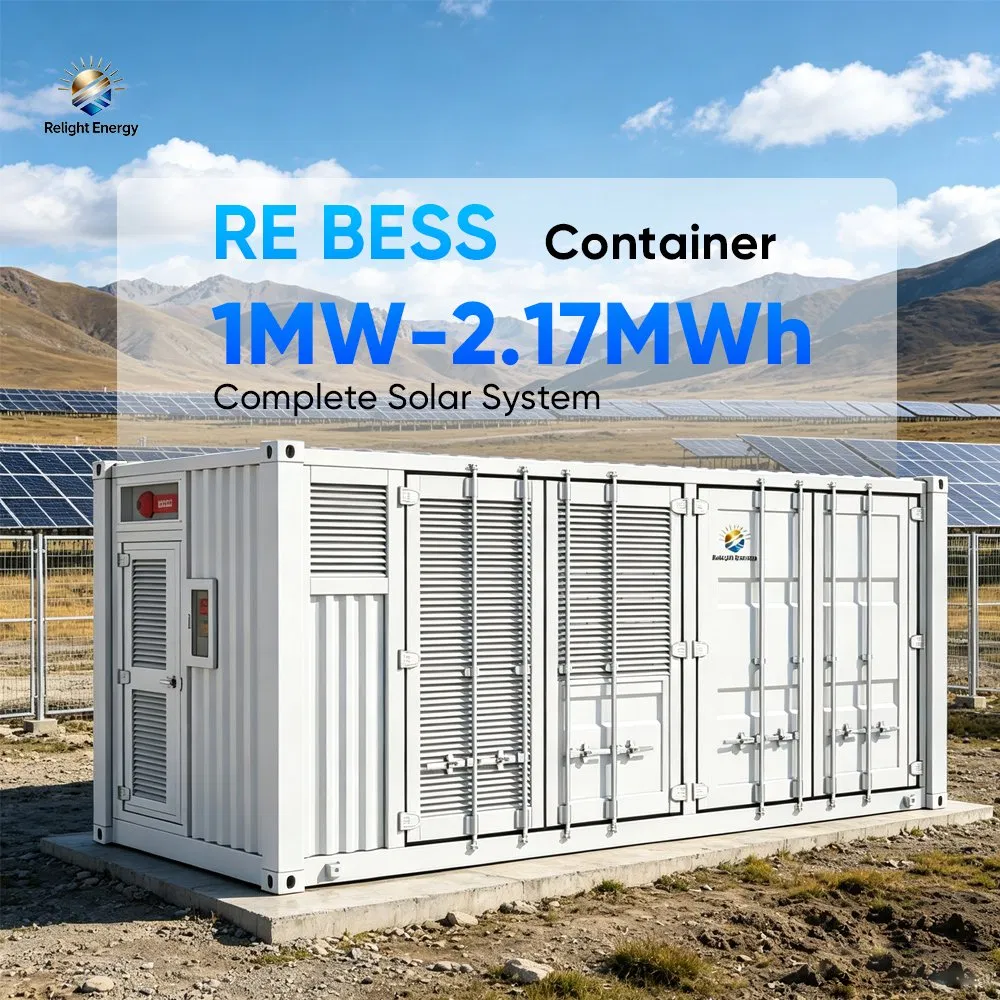 نظام تخزين آمن عالي 1500kw 3000kwh حاوية بطارية ليثيوم للطاقة الشمسية التجارية