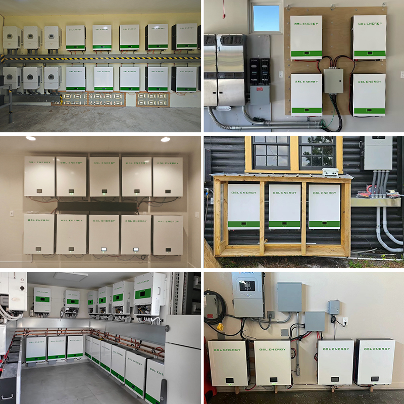 بطاريات تخزين الطاقة الشمسية 48V 100ah 200ah 5kw 10kw مجموعة بطاريات ليثيوم للطاقة الشمسية لنظام الطاقة الشمسية خارج الشبكة