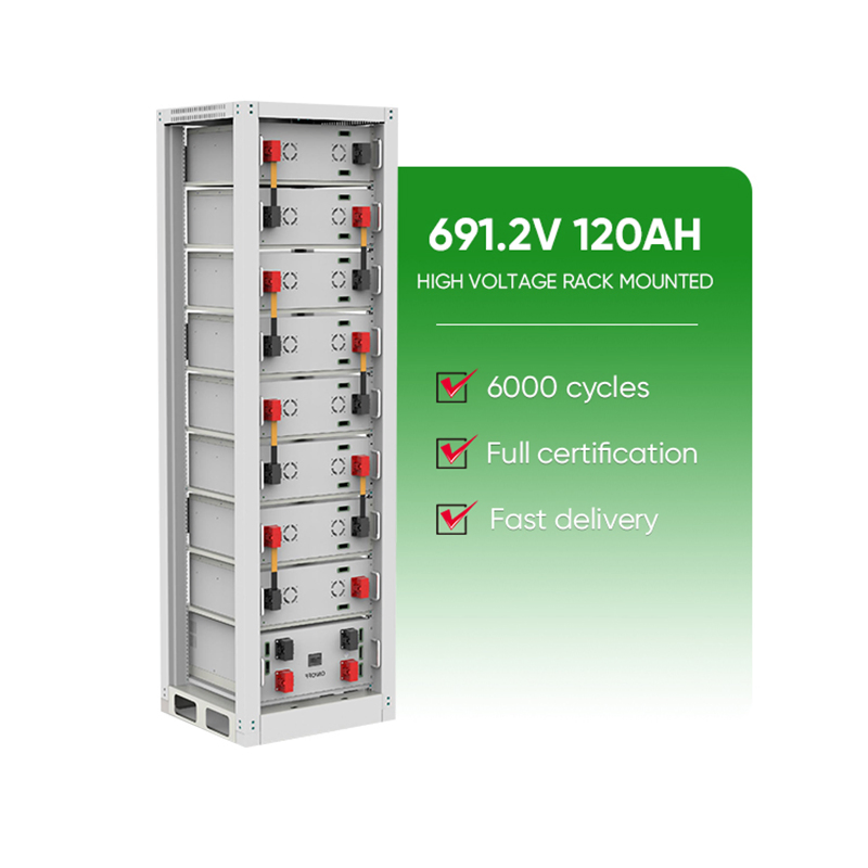 بطارية تخزين الطاقة عالية الجهد بالجملة 40kwh 691.2V 120ah بطاريات أيون الصوديوم المنزلية