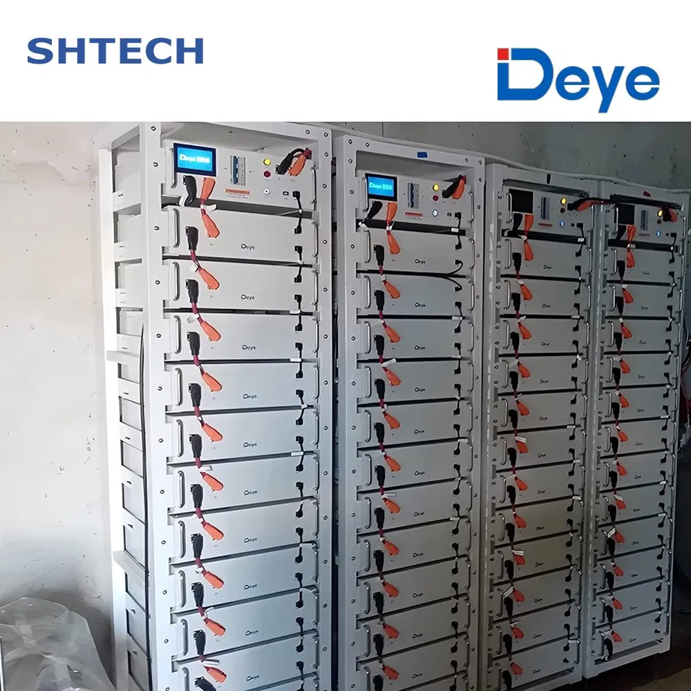 Deye 200ah 38.4V 7.68kwh High-Voltage Stacked Lithium Battery with CE Energy Storage for Solar Panel System