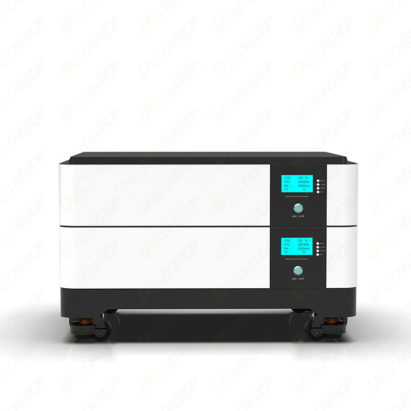OEM/ODM 10kwh 20kwh LiFePO4 بطارية 51.2V 200ah مصدر الطاقة جدار الطاقة منخفض الجهد حزمة بطارية ليثيوم مكدسة لنظام تخزين الطاقة المنزلية